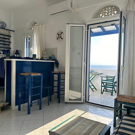 Blue Orison House Tinos For 5 Persons With Seaview Villa Perastra Екстериор снимка