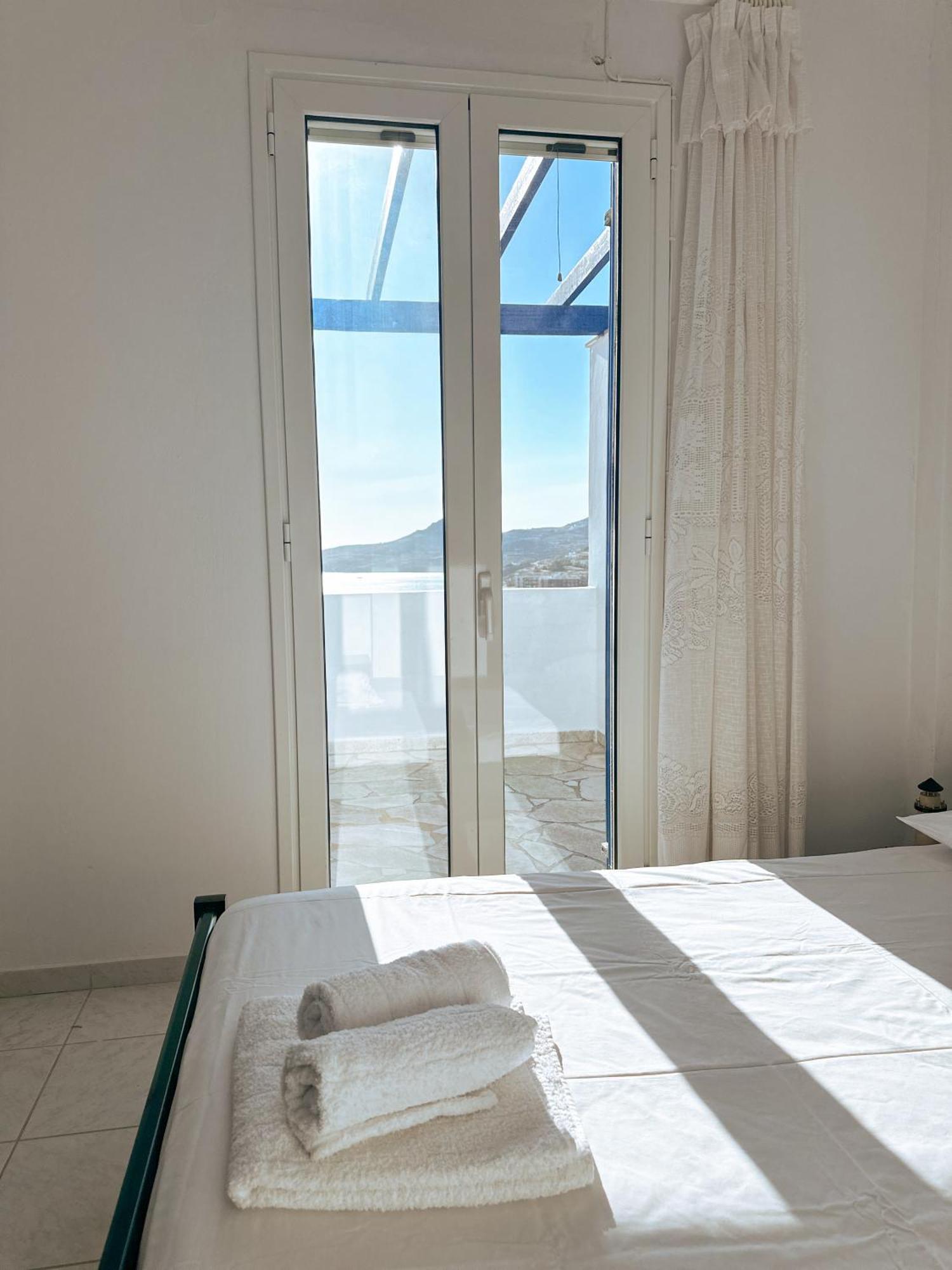 Blue Orison House Tinos For 5 Persons With Seaview Villa Perastra Екстериор снимка